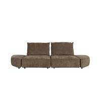 SOFA 3-SITZER Hunter Moss/ Grün - Grün, Textil (318/87/100cm) - Zuiver