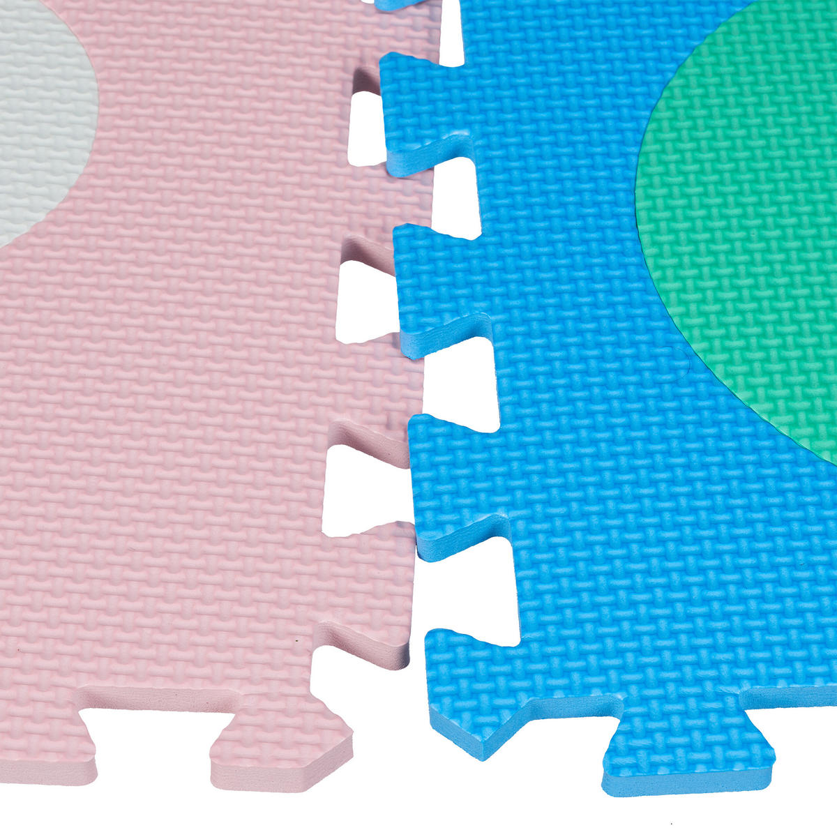 36TLG.PUZZLEMATTE - Multicolor, Textil (30/30cm) - Relaxdays