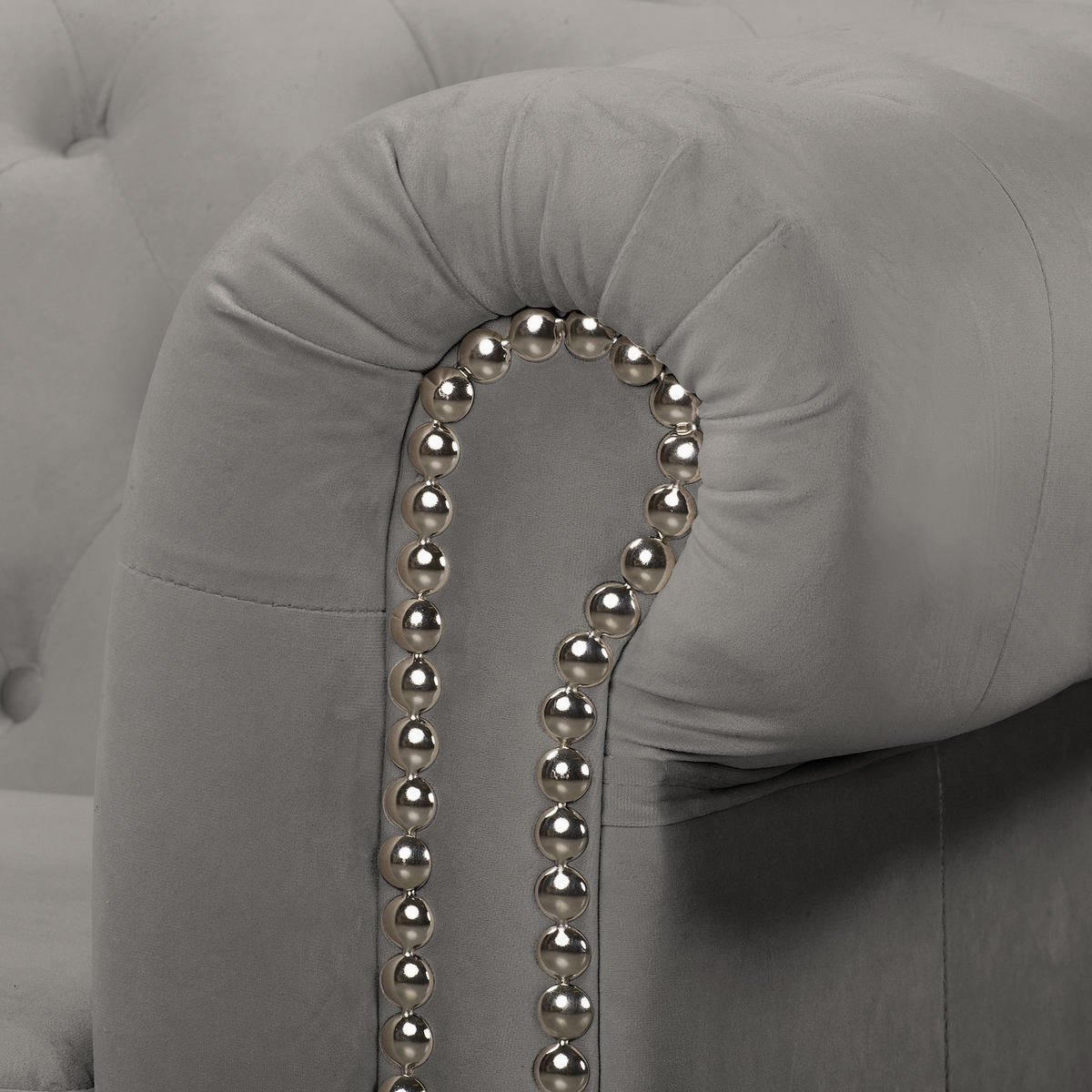 2-SITZER SOFA - Taupe/Buchefarben, Buchenholz/Textil (148/72/86cm) - home24