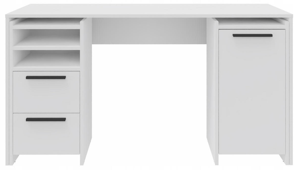 KOMMODE ALTIVO 1D Weiß 36/35,6/70,4 cm - Weiß, Holzwerkstoff (36/70.4/35.6cm) - Matkam Möbel