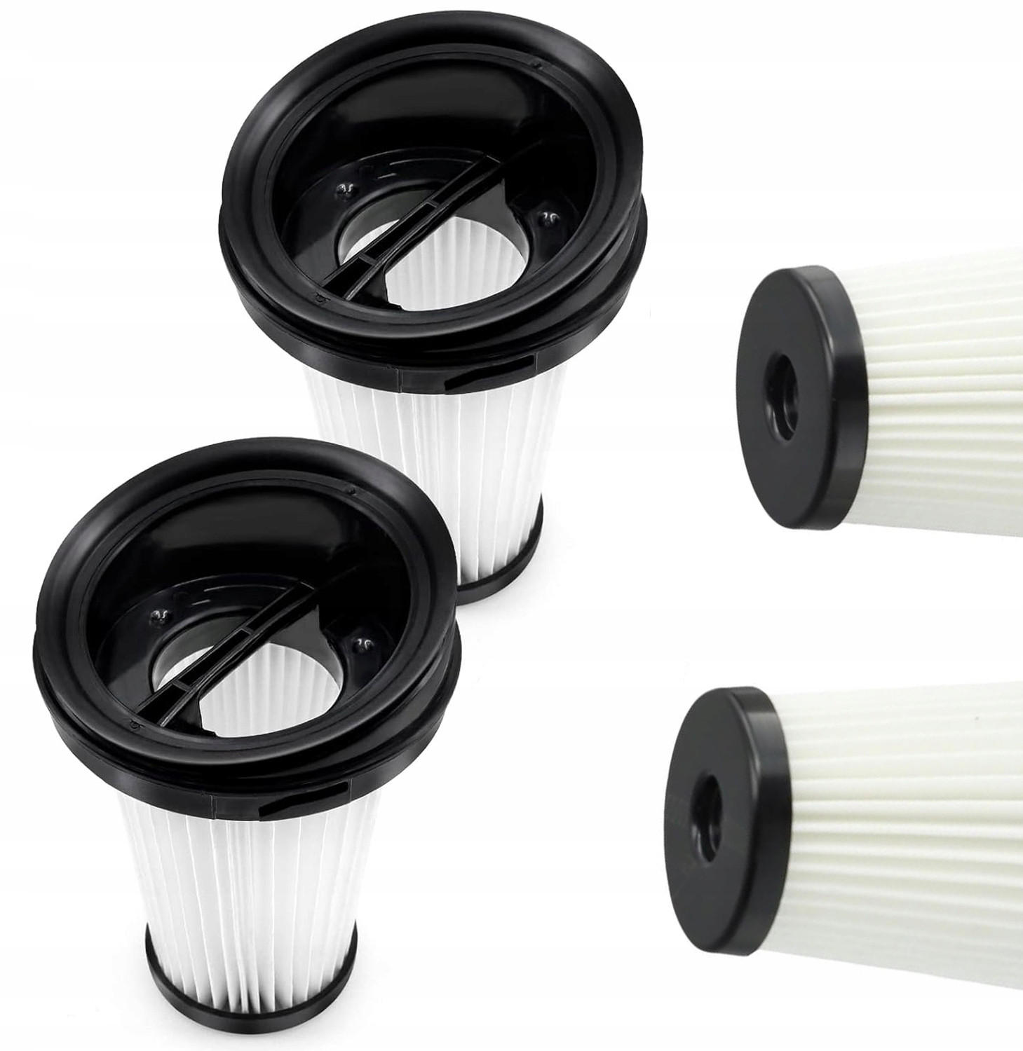 FILTER ZR005202 Ersatz HEPA, 99,95% Filtration, waschbar, langlebig, 2er-Set, allergikergeeignet - Multicolor, Kunststoff/Metall (10/10/10cm)