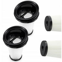 FILTER ZR005202 Ersatz HEPA, 99,95% Filtration, waschbar, langlebig, 2er-Set, allergikergeeignet - Multicolor, Kunststoff/Metall (10/10/10cm)