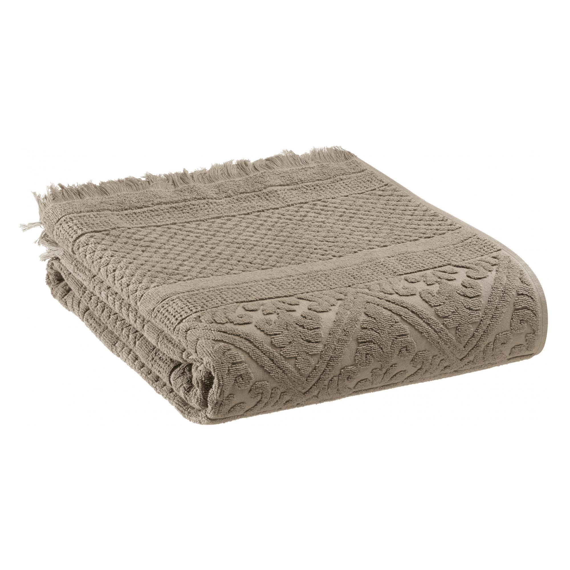 HANDTUCH Zoé chamois 50 x 100 cm - Sandfarben, Textil (50/100cm) - Vivaraise