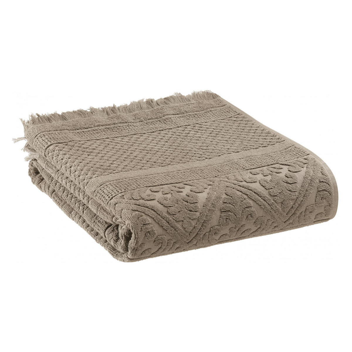 BADETUCH Zoé chamois 100 x 180 cm - Ecru, Textil (100/180cm) - Vivaraise