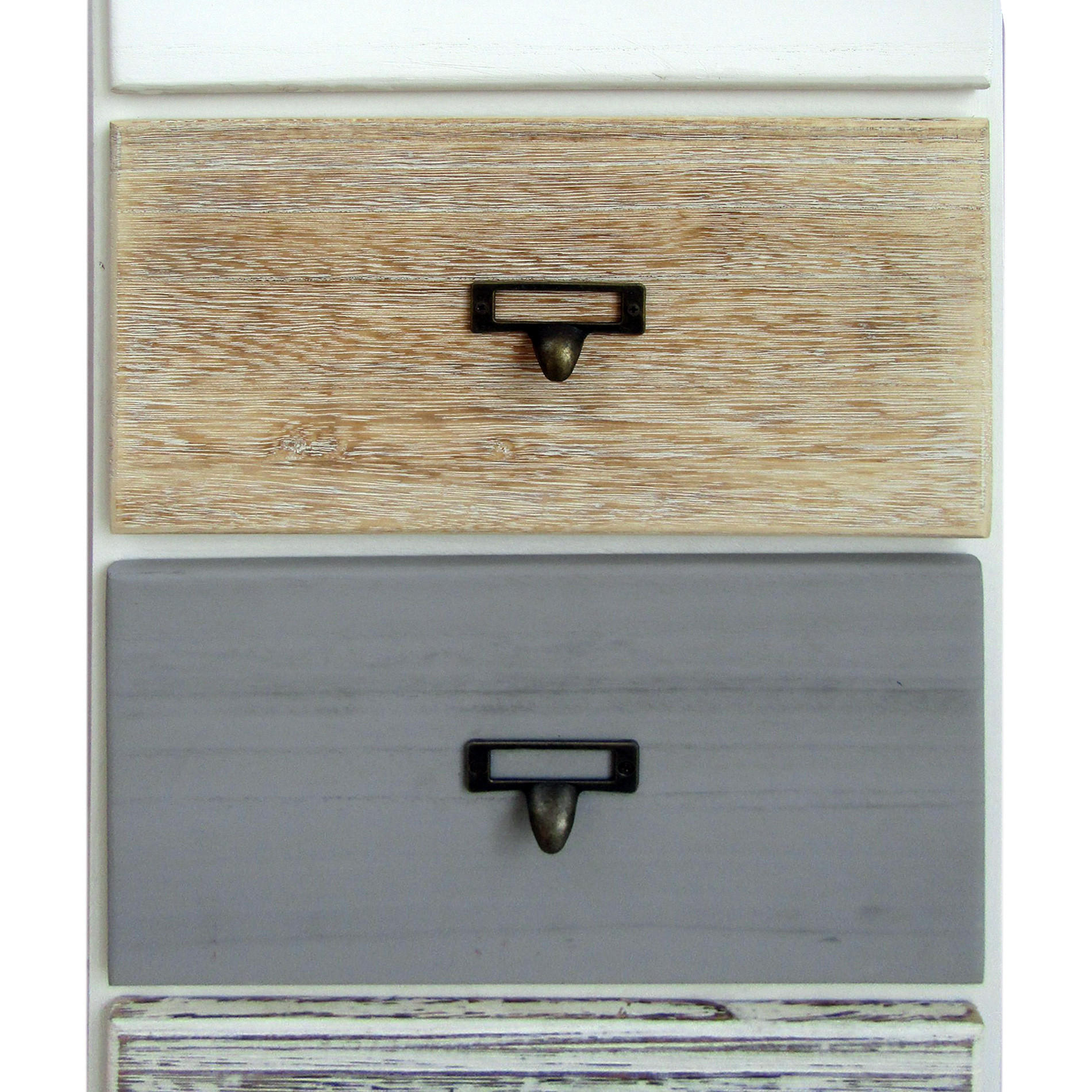 KOMMODE Weiß 24/30/79 cm - Weiß, Holz (24/79/30cm) - Mobili Rebecca