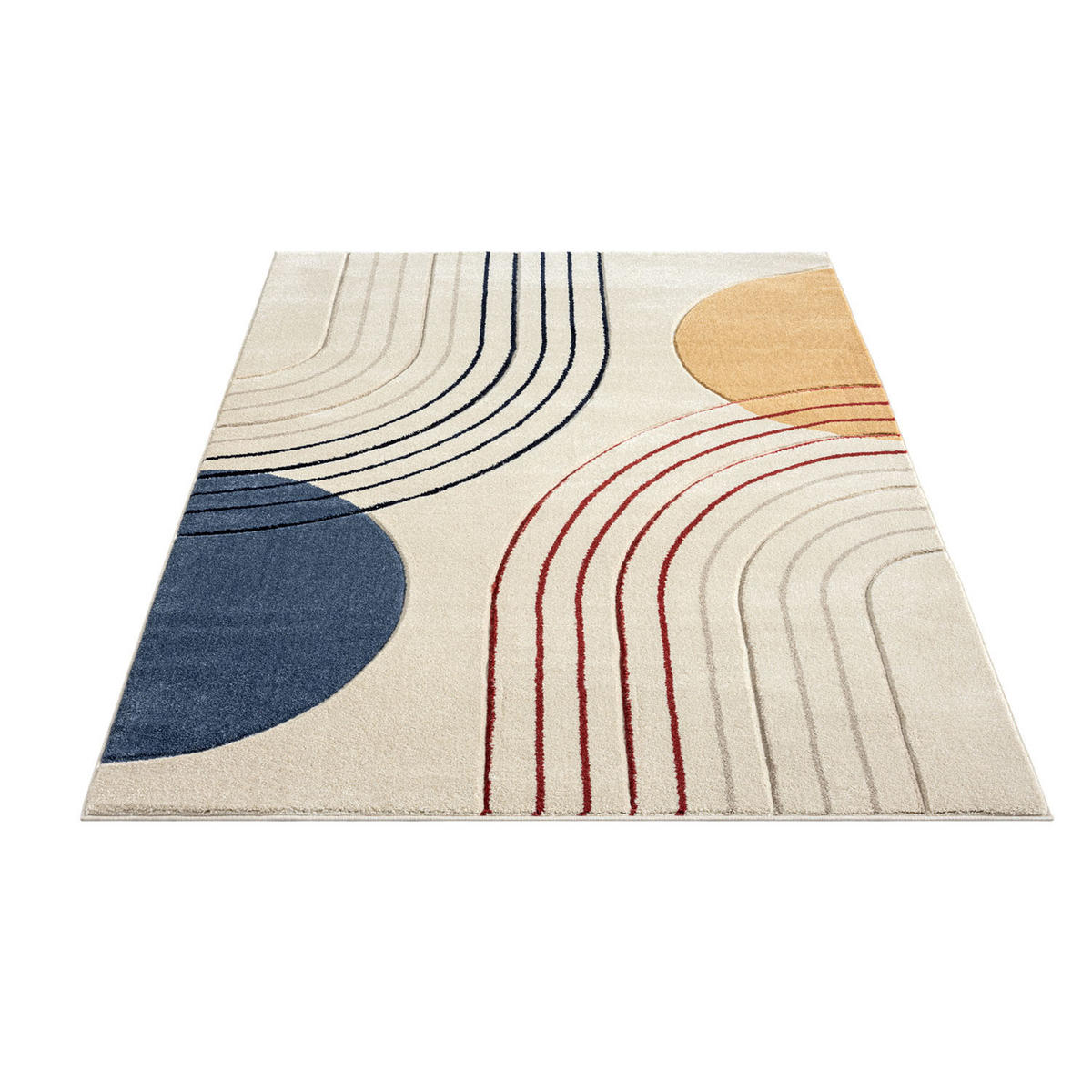 KURZFLOR-TEPPICH Bonito 7170 Multicolor 200x290 cm - Multicolor, Textil (200/290cm) - carpet city