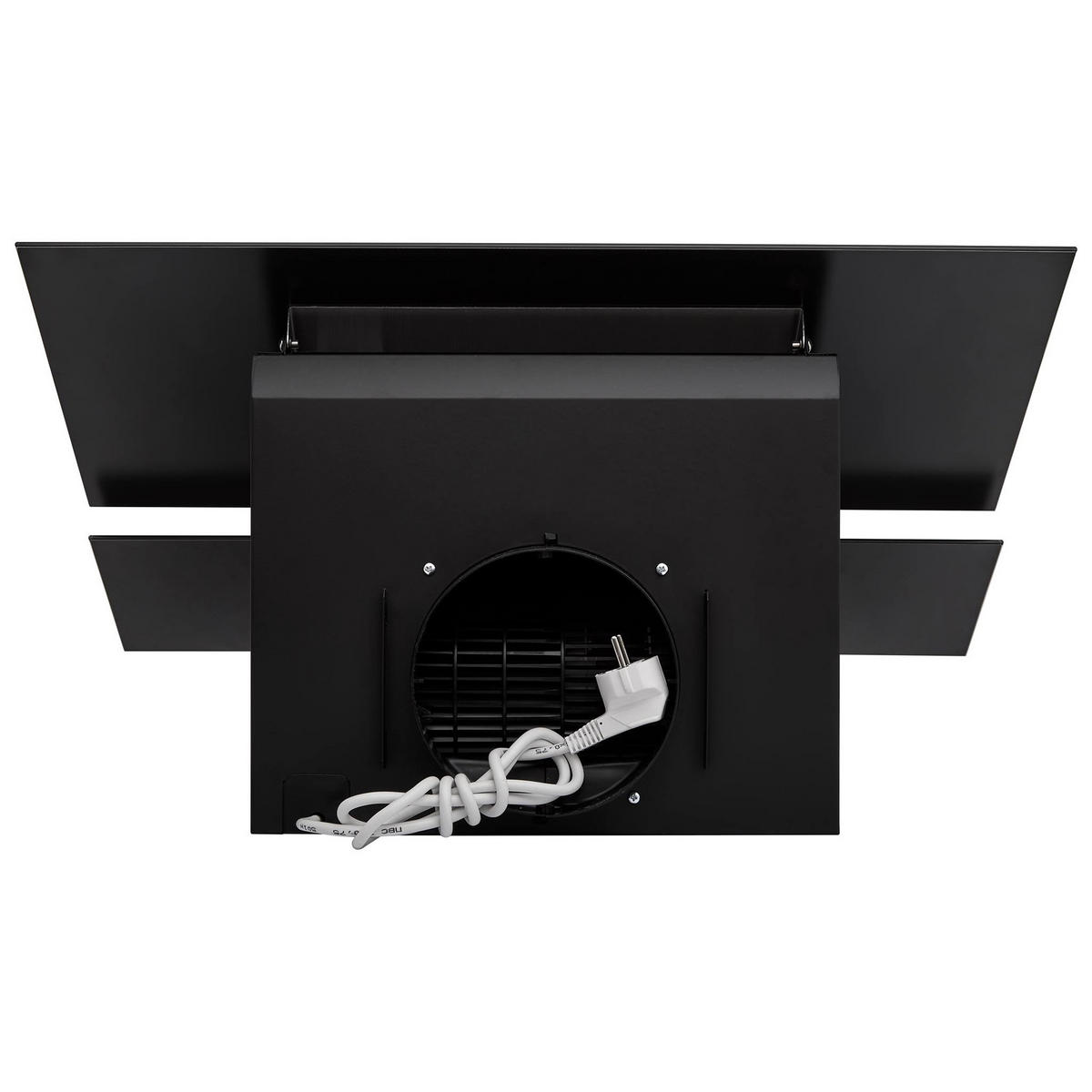 DUNSTABZUGSHAUBE GCH D 268 BL 6 Prime + Umluftset, 60 cm Schwarz Glas - Schwarz, Glas/Metall (60/37/37cm) - Gurari