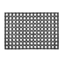 FUSSMATTE AUßEN QUADRO LIGHT - Schwarz, Textil (60/80cm) - Astra