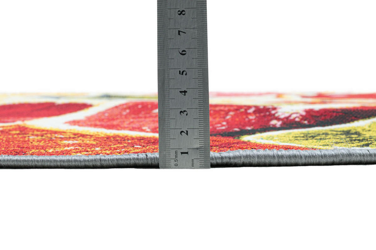 OUTDOORTEPPICH Rantum Beach 190x190 cm - Orange, Textil (190/190cm) - Sansibar SYLT