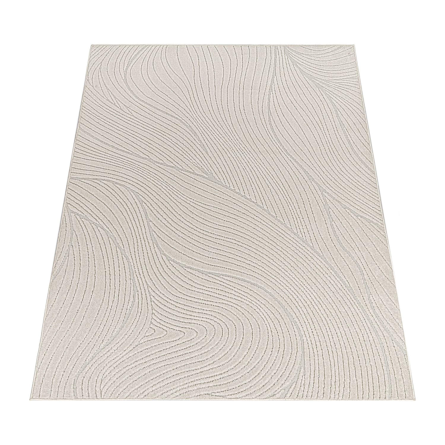 OUTDOORTEPPICH 120/160 cm Cotton 242 - Creme, Kunststoff (120/160cm) - Paco Home