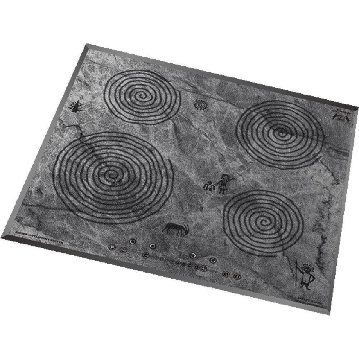 BACKOFEN-SET Einbau-Backofen 60 cm EH 6339+KCT 6705 FI Ära Induktions-Kochfeld 60 cm - Silberfarben, Metall (59.4/59.4/57.5cm) - Kaiser Küchengeräte