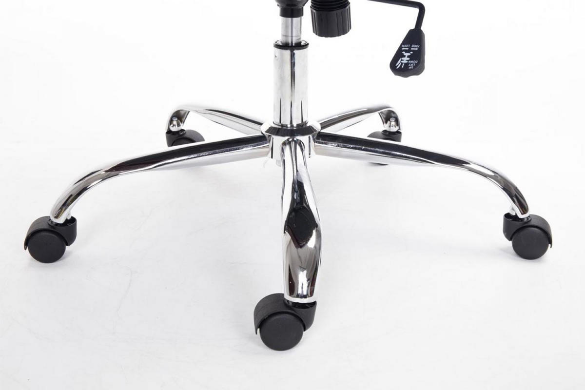 CHEFSESSEL Lederlook bordeauxrot - Chromfarben/Bordeaux, Textil/Metall (69.5/113/78cm) - CLP