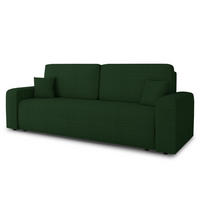 SCHLAFSOFA Spark - Schwarz/Grün, Holz/Kunststoff (236/90/95cm) - Sofnet
