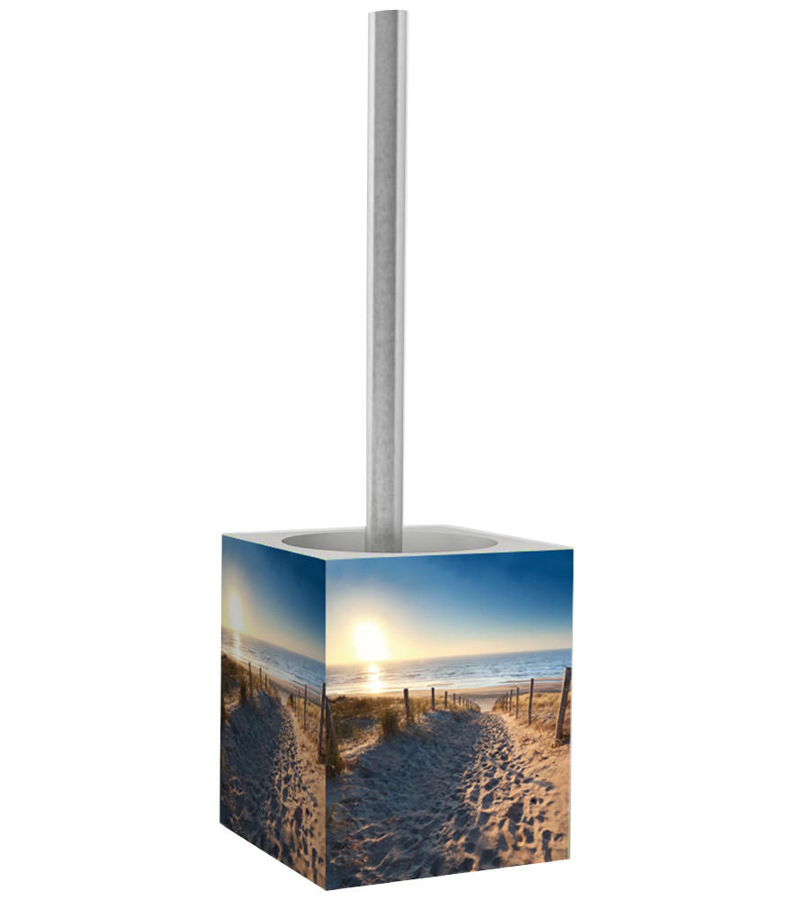 WC-BÜRSTE Düne - Beige, Kunststoff (12/37/10cm) - Sanilo