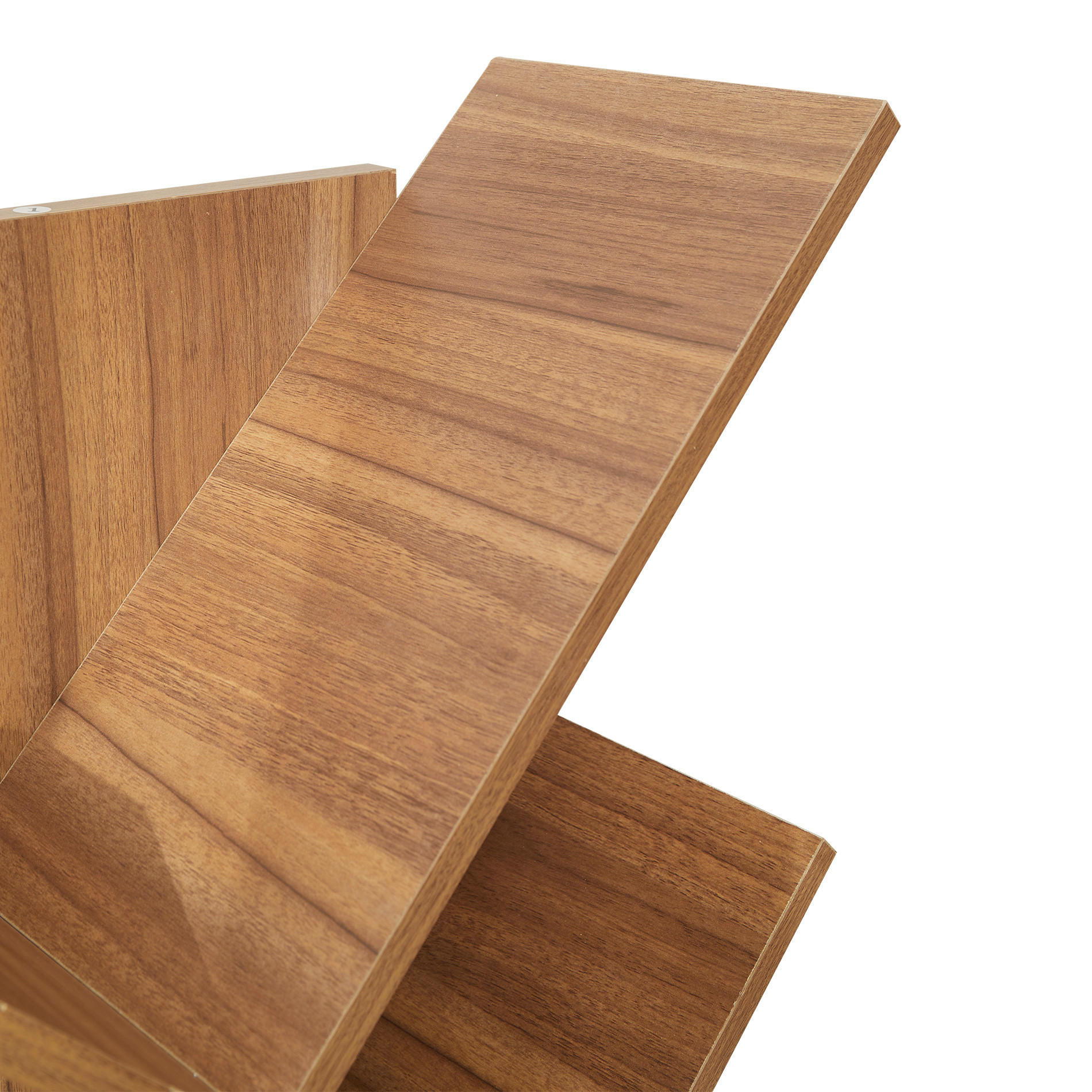 BÜCHERREGAL Braun 22/45/164 cm - Braun, Holzwerkstoff (22/164/45cm) - Mobili Rebecca