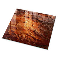 GLASPLATTE 80x60 cm – Baumtextur - Grau, Glas (0.4/80/60cm) - ArtPrintCave