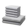 FROTTIERSET Sensual Skin 6-teilig - Hellgrau, Textil (50/100cm) - Ross
