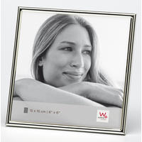 BILDERRAHMEN Chloe 15x15 cm, silber - Silberfarben, Metall (16.6/16.6/1cm) - walther design