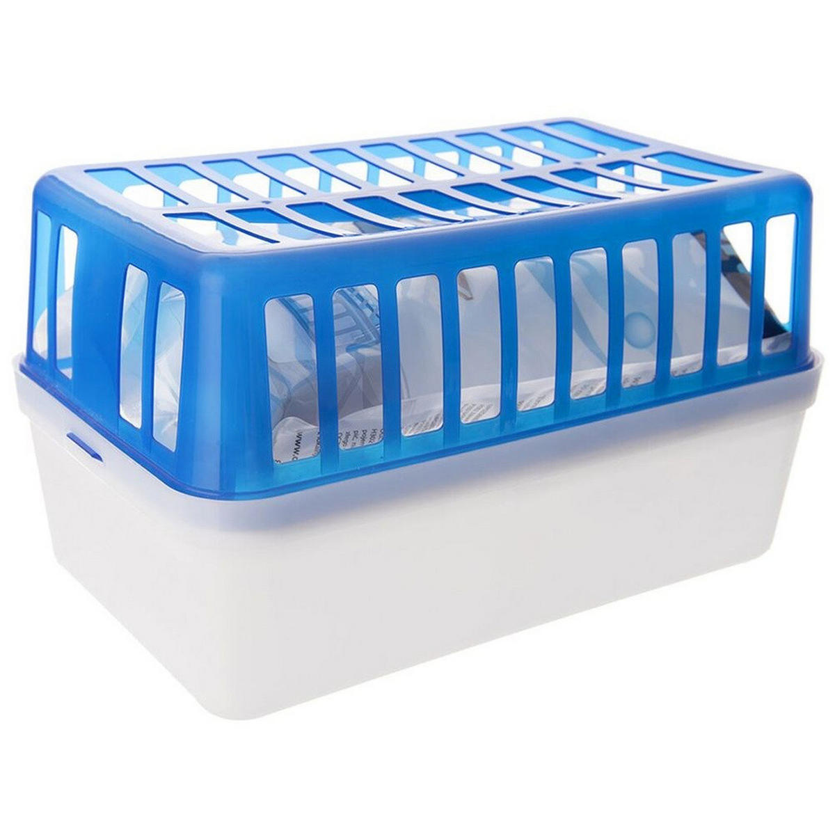 FEUCHTIGKEITSABSORBER XXL Ultra Fresh blau weiß - Blau, Kunststoff (16/14.5/26cm) - Orion 