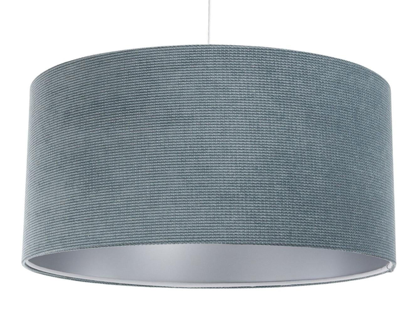 HÄNGELEUCHTE Blau 60/30 cm - Blau/Silberfarben, Kunststoff (60/0.8/30cm) - ONZENO