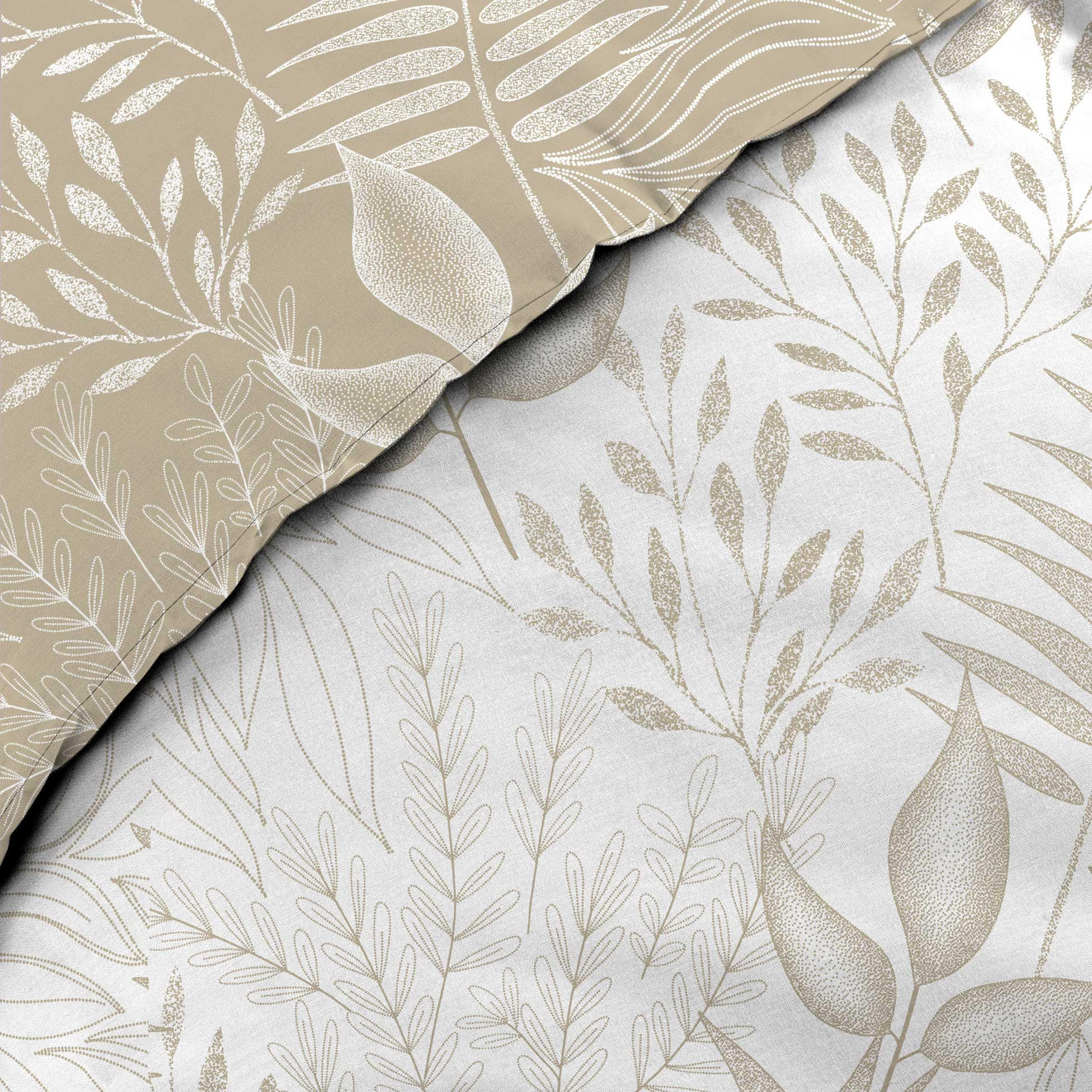 BETTWÄSCHE Cassia 240/220 cm - Beige, Naturmaterialien (220/240cm) - Douceur d´intérieur