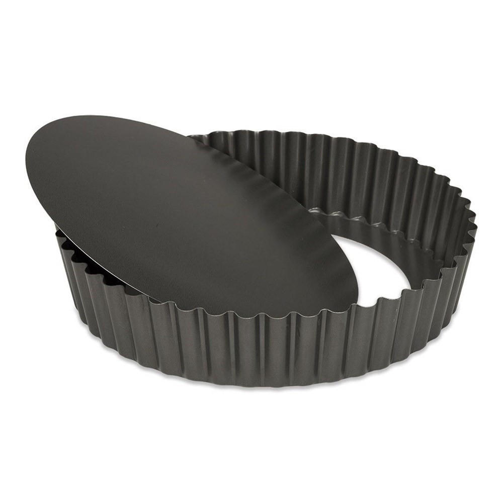 Patisse  Patisse Quicheform Schwarz 26x3x26 cm