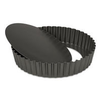 QUICHEFORM Schwarz 26/26/3 cm P02955 - Schwarz, Metall (26/3/26cm) - Patisse 