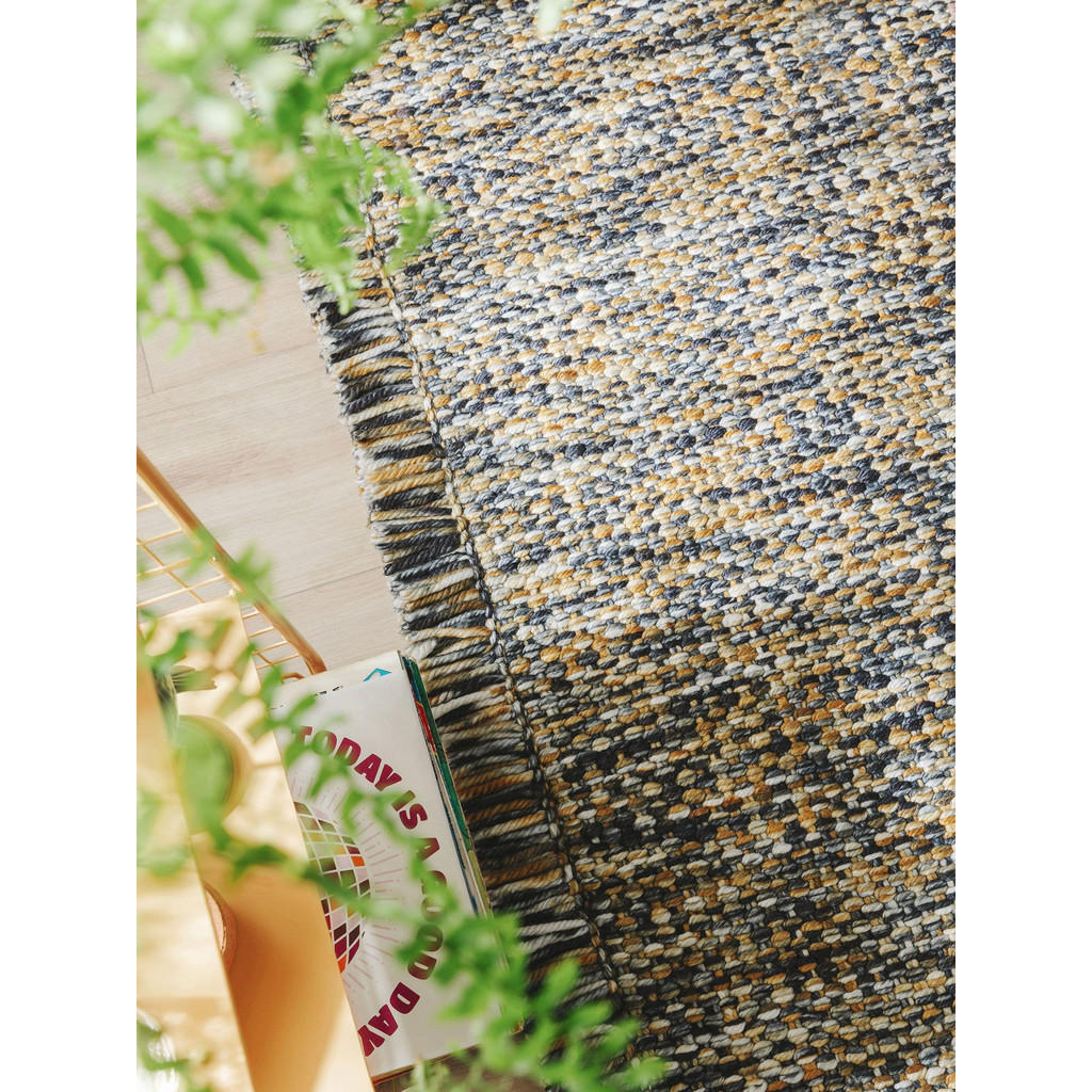 Thumbnail - benuta Pop Teppich, Gelb, Textil, Abstrakt, Rechteckig, 60x100 cm, wasserabweisend, Teppiche & Böden, Teppiche, Naturtep...