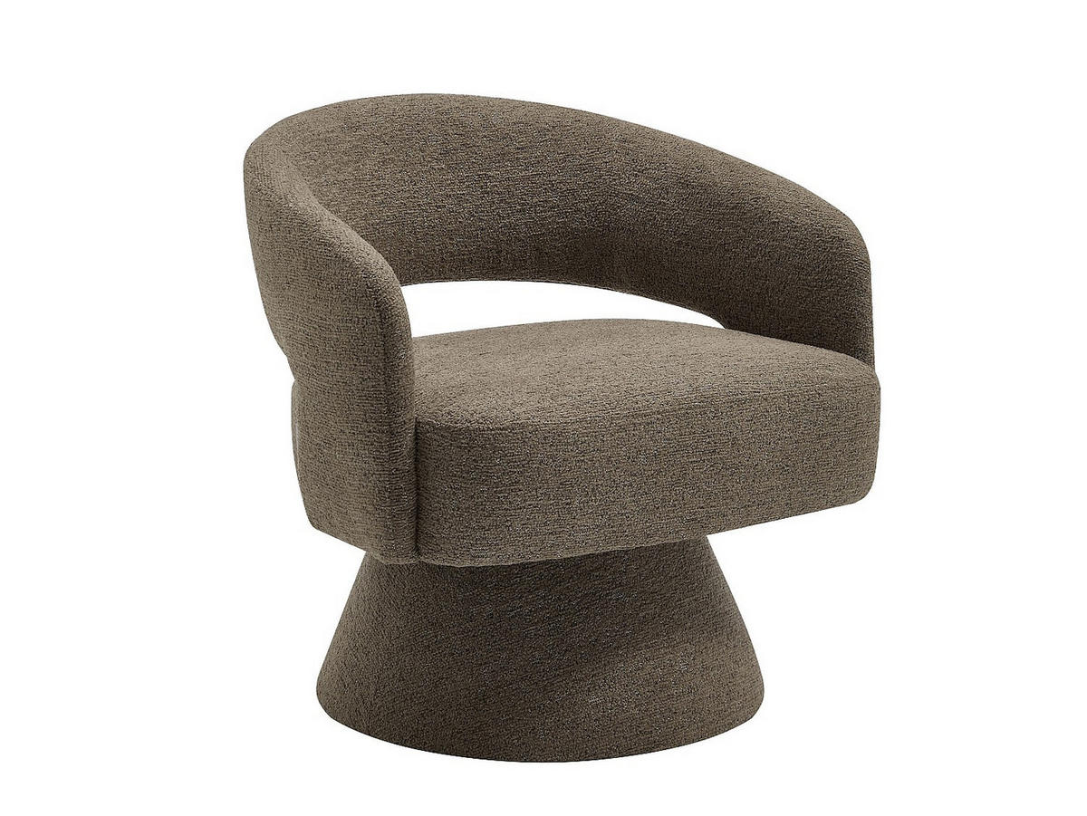 SESSEL mit gerader Rückenlehne - 1 Person - Stoff - Taupe - - Taupe, Textil (71/72/68cm) - Vente-Unique