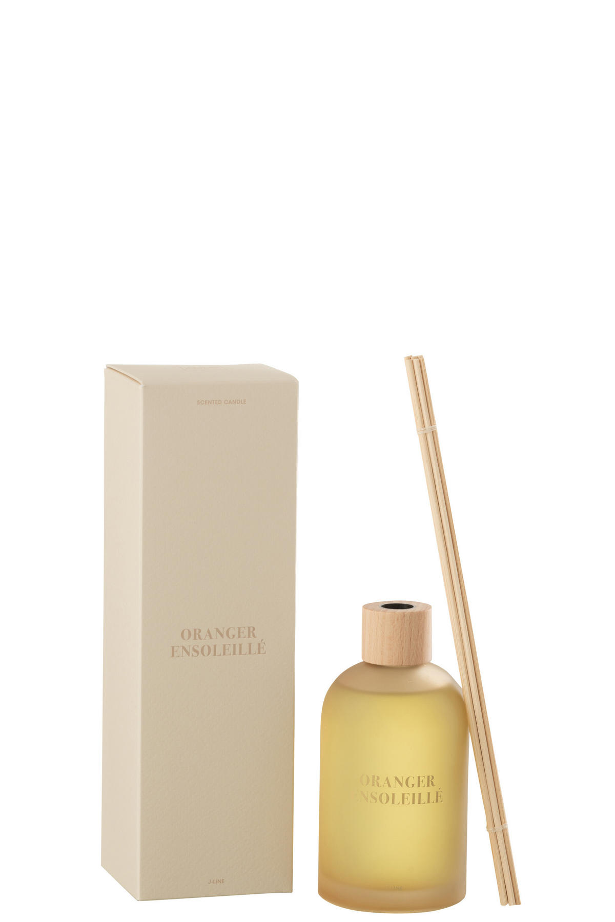 DUFTSPENDER HAUSPARFUM ACCORDS ESSENTIELS - Gelb - 250 ml - Hellgelb, Paraffin (7.5/27.5/7.5cm) - J-Line
