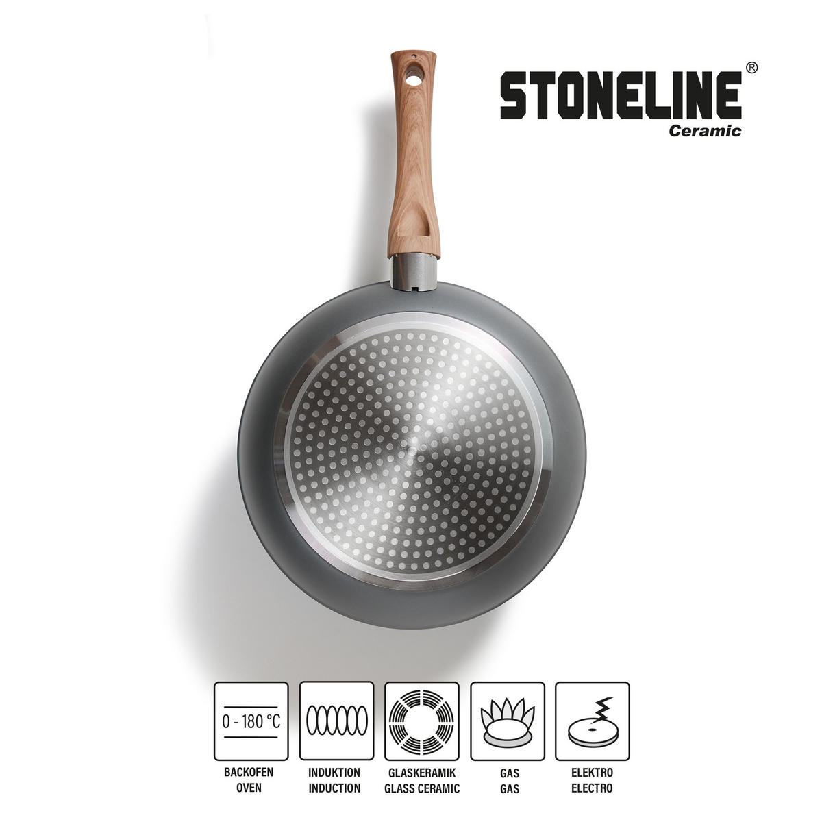 KOCHGESCHIRR-SET 14-TEILIG - Grau, Metall - Stoneline