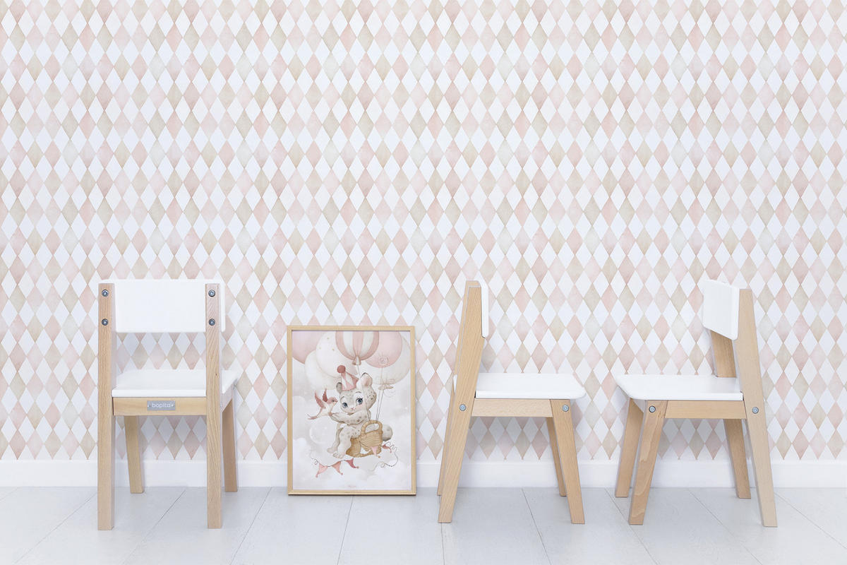 POSTER Geparden-Reise, 30x40 cm - Pink, Papier (30/1/40cm) - Lilipinso