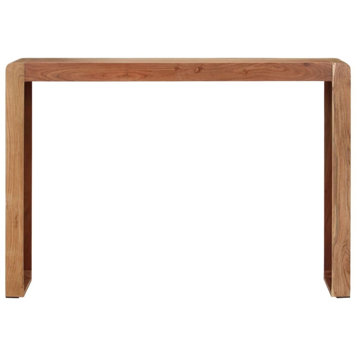 KONSOLENTISCH 110/30/76 Cm Massivholz Akazie - Braun, Holz (110/30/76cm) - vidaXL