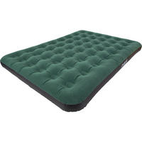 LUFTBETT Luftmatratze Camping CloudCoil grün 203x152x22cm - Grün, Kunststoff (152/203cm) - Avenli
