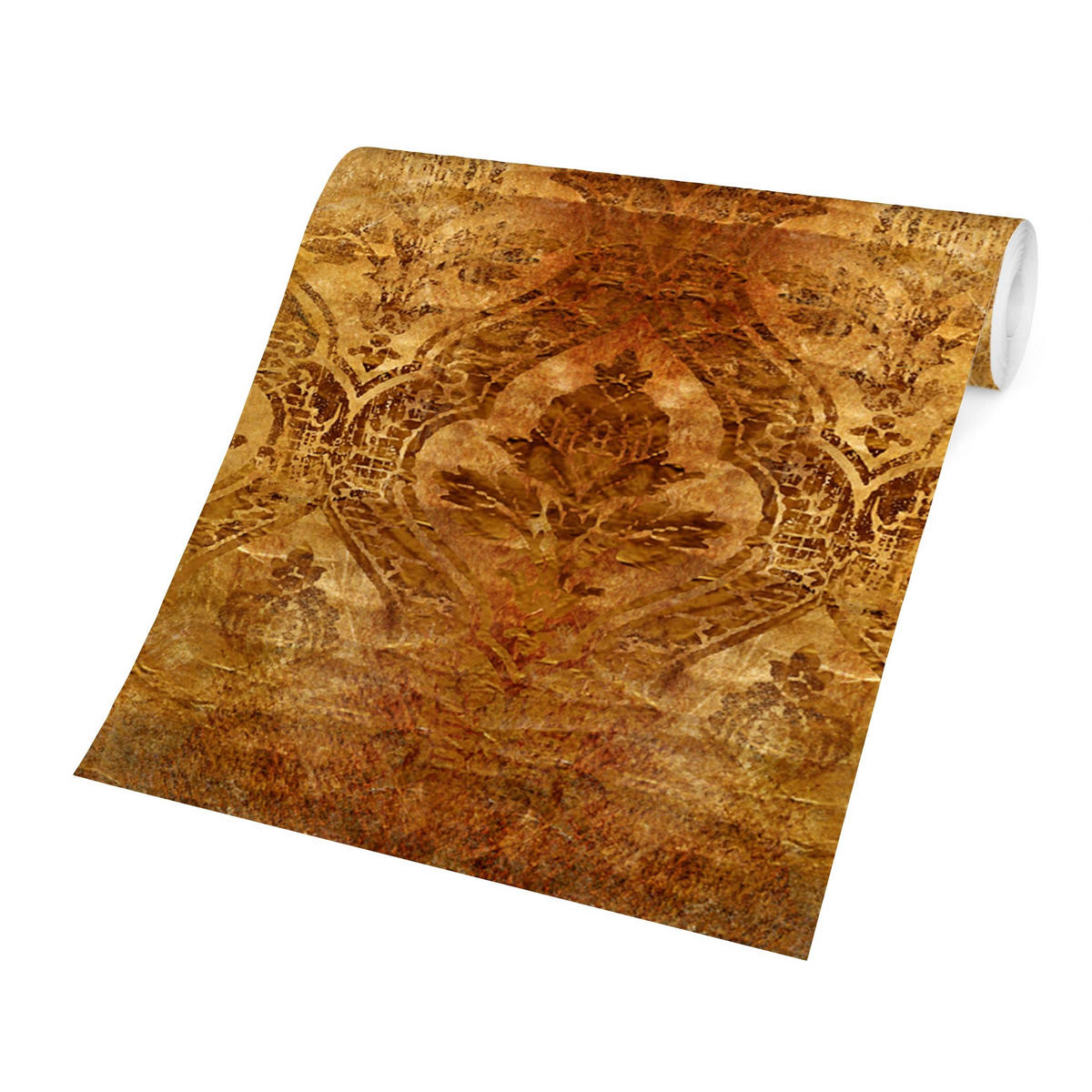 FOTOTAPETE The 7 Virtues - Faith 288/190 cm - Goldfarben, Papier (288/190cm) - Bilderwelten