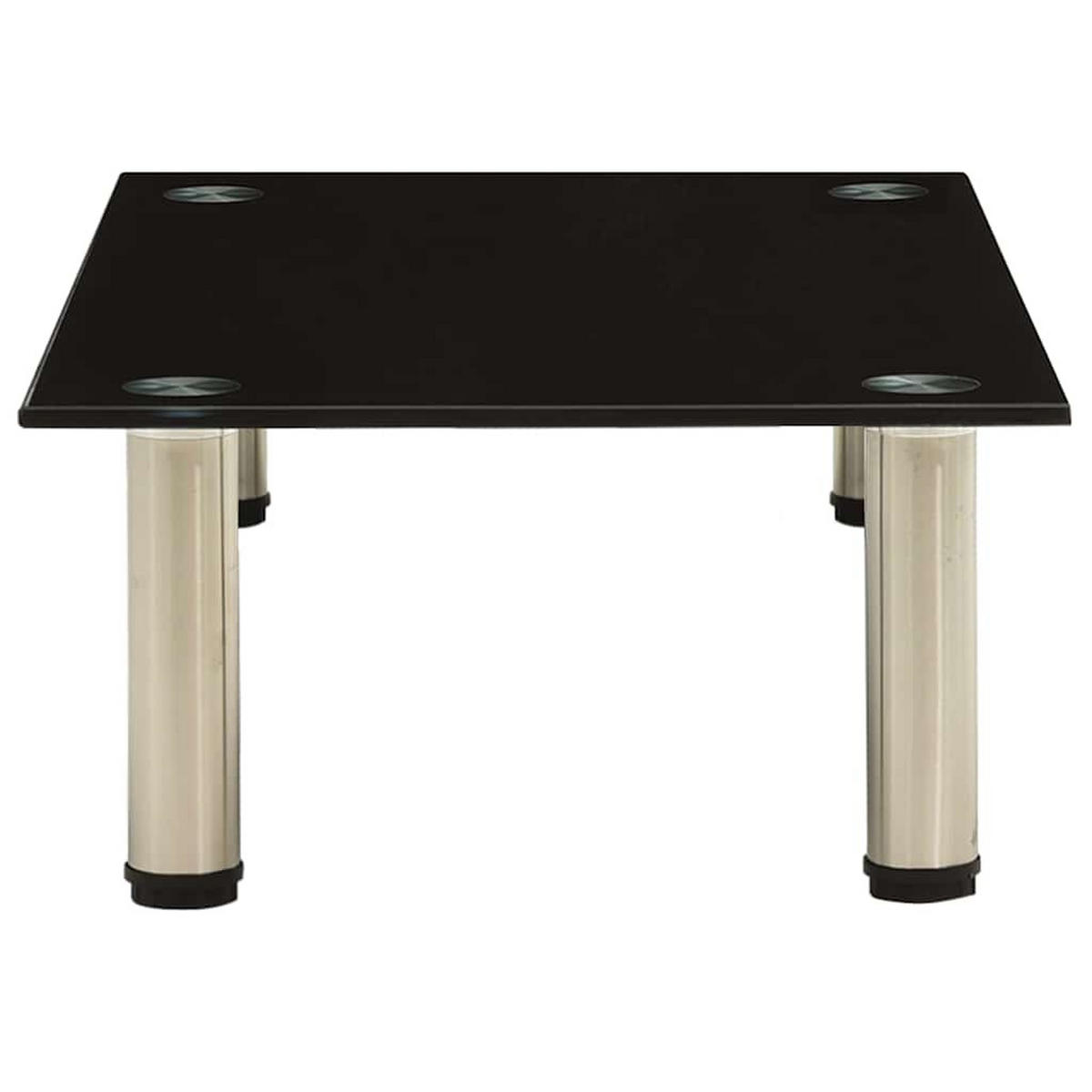 TV-TISCH 60/35/17 Cm Schwarz Hartglas - Schwarz, Glas (30/50/150cm) - vidaXL