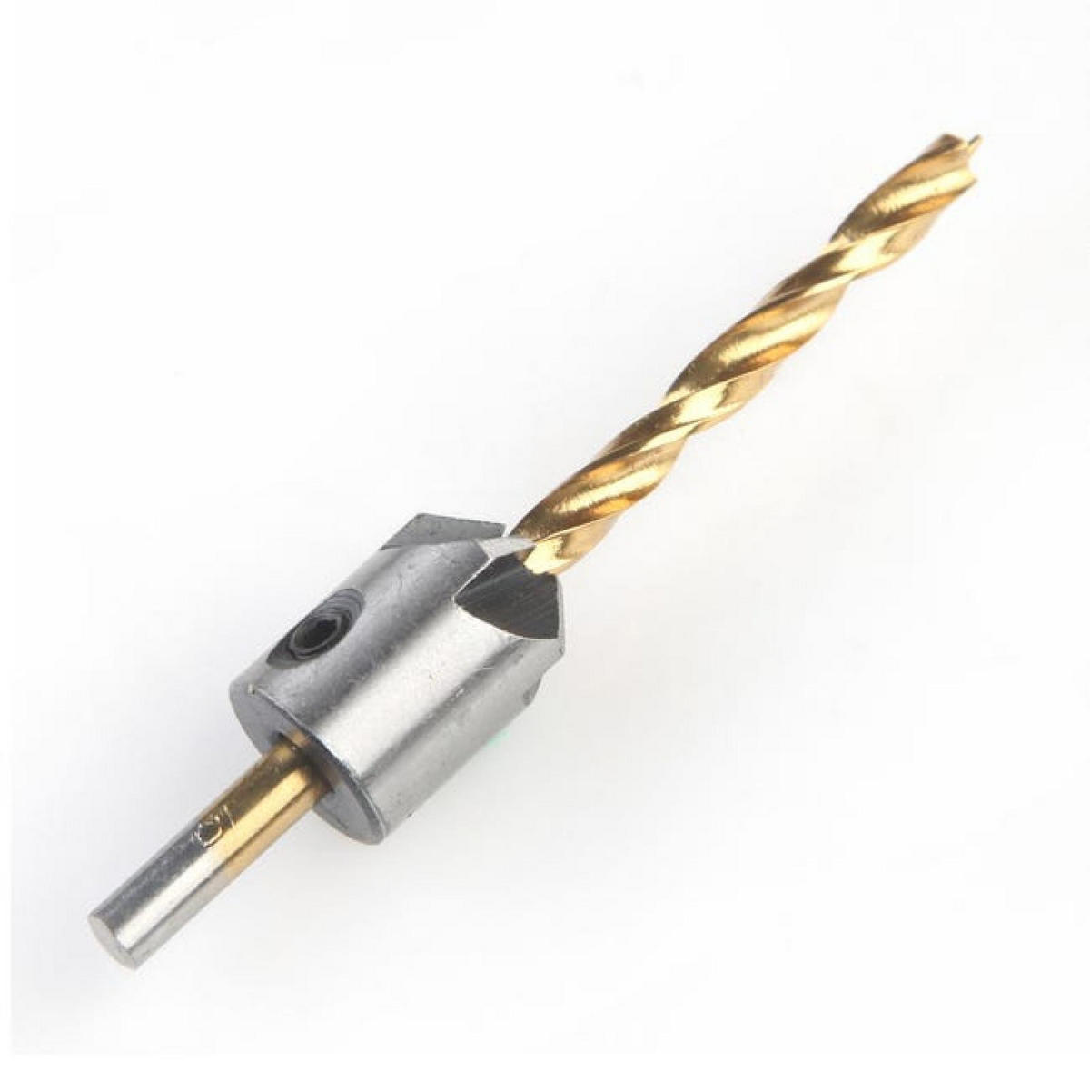 BOHRER – 5 mm – mit Senkloch - Schwarz, Metall (0.5/1/1cm) - DCA