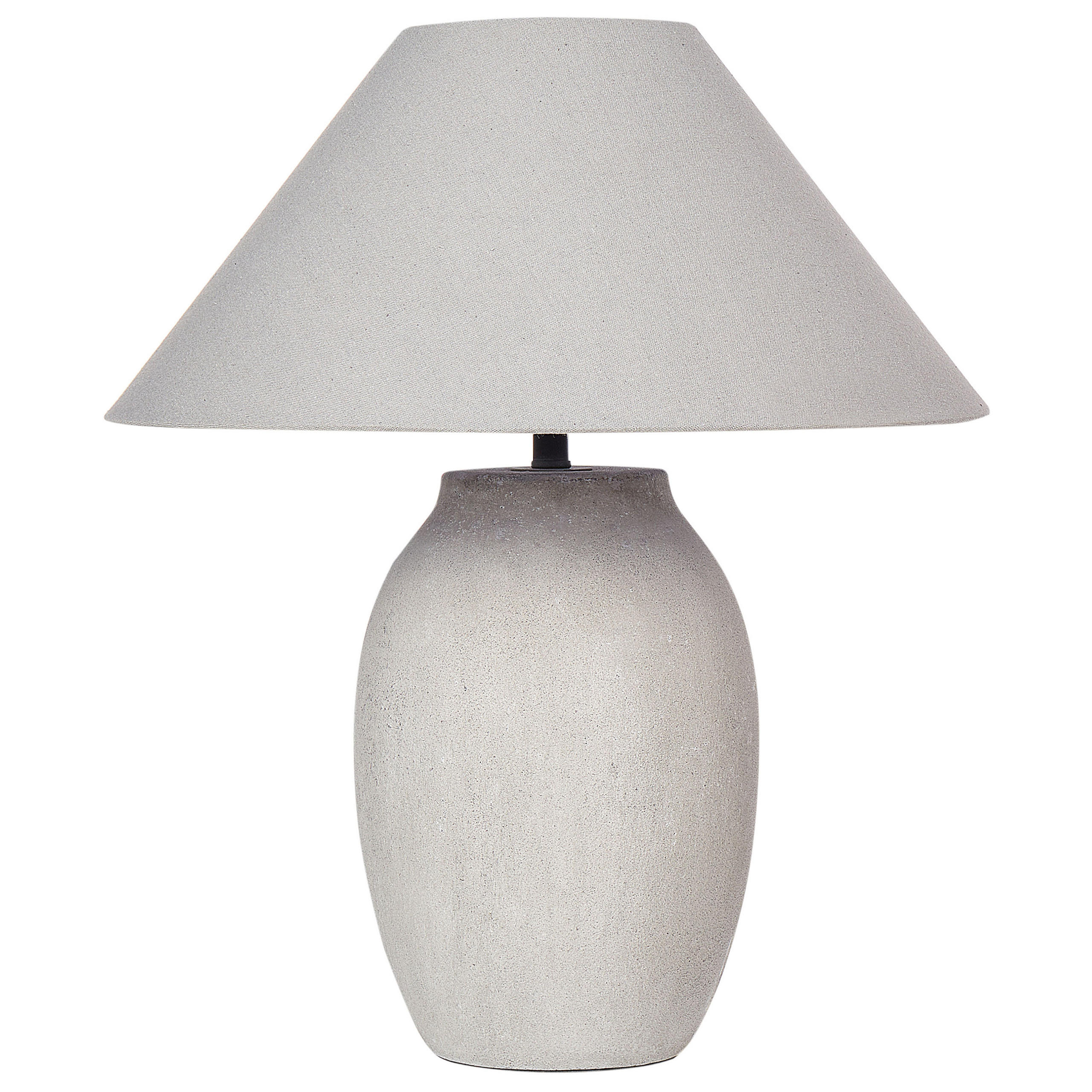 TISCHLEUCHTE Grau Graliwdo - Grau, Keramik (45/45/58cm) - Beliani