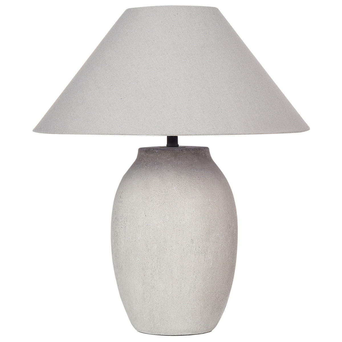 TISCHLEUCHTE Grau Graliwdo - Grau, Keramik (45/45/58cm) - Beliani