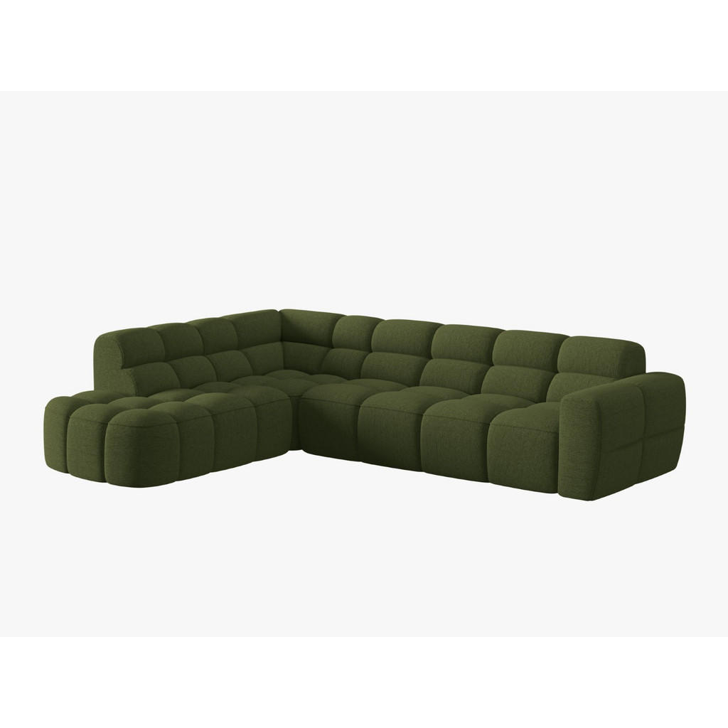 Thumbnail - Micadoni Ecksofa, Grün, Textil, 5-Sitzer, L-Form, 293x234 cm, Hergestellt in Europa, Oeko-Tex®, Wohnzimmer, Sofas & Couc...