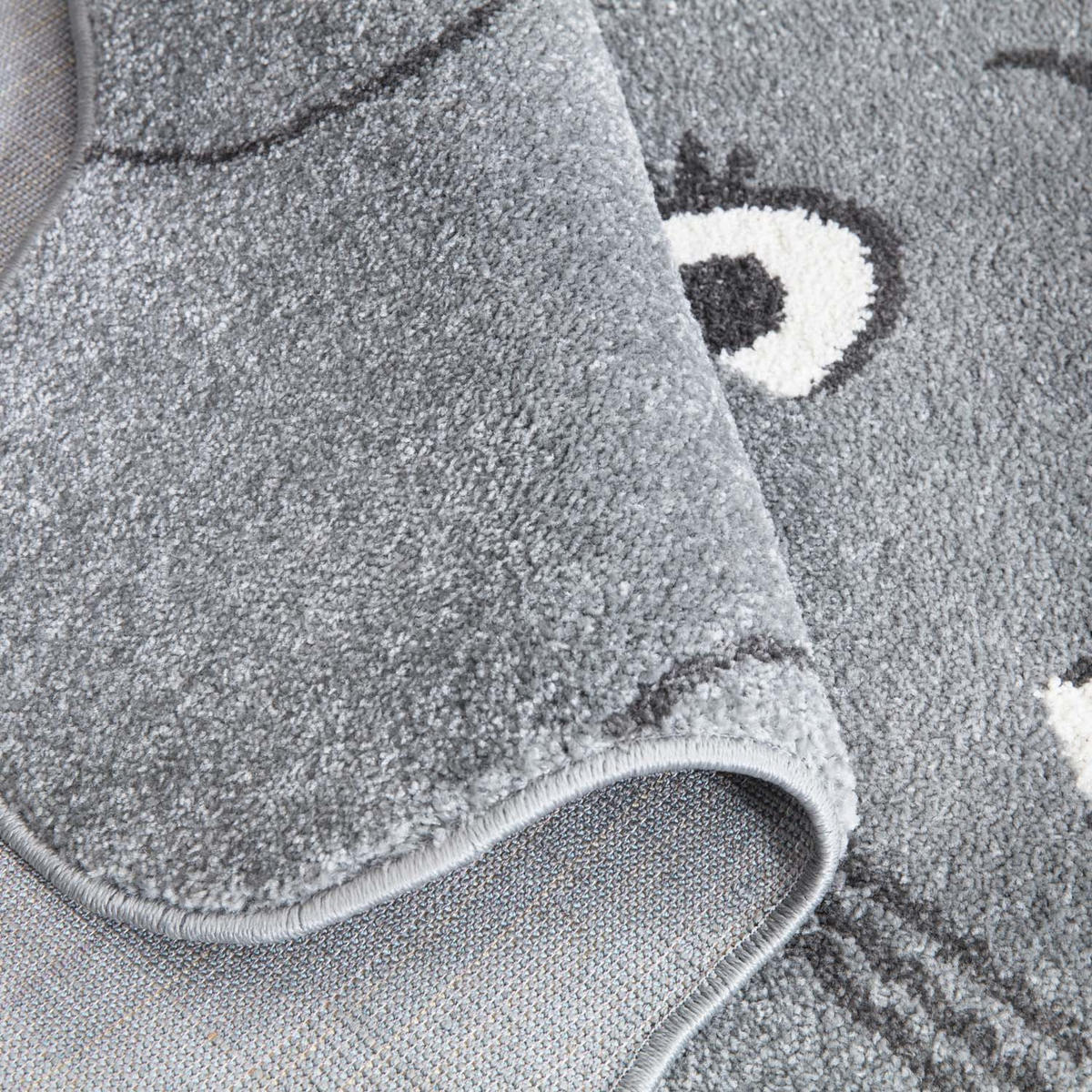 KINDERTEPPICH Anime 894 Grau 100x130 cm - Grau, Textil (100/130cm) - carpet city