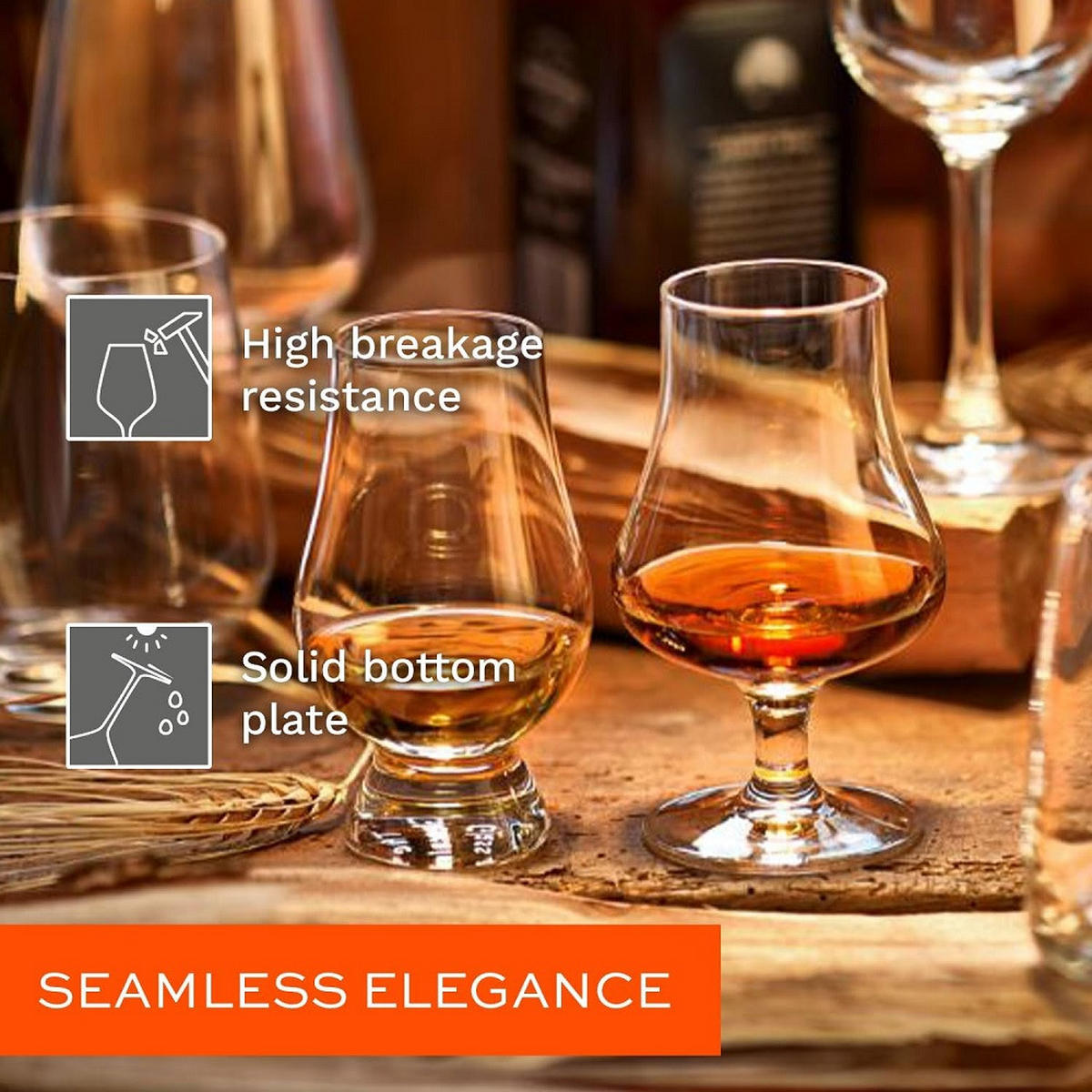 SPIRITS Nosing Glass 194ml 6er Set - Transparent, Glas (0.194L) - Stölzle