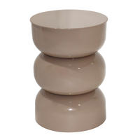 BEISTELLTISCH aus lackiertem Metall 36/50/36 cm - Kaschmir, Metall (41/36/50cm) - Calicosy
