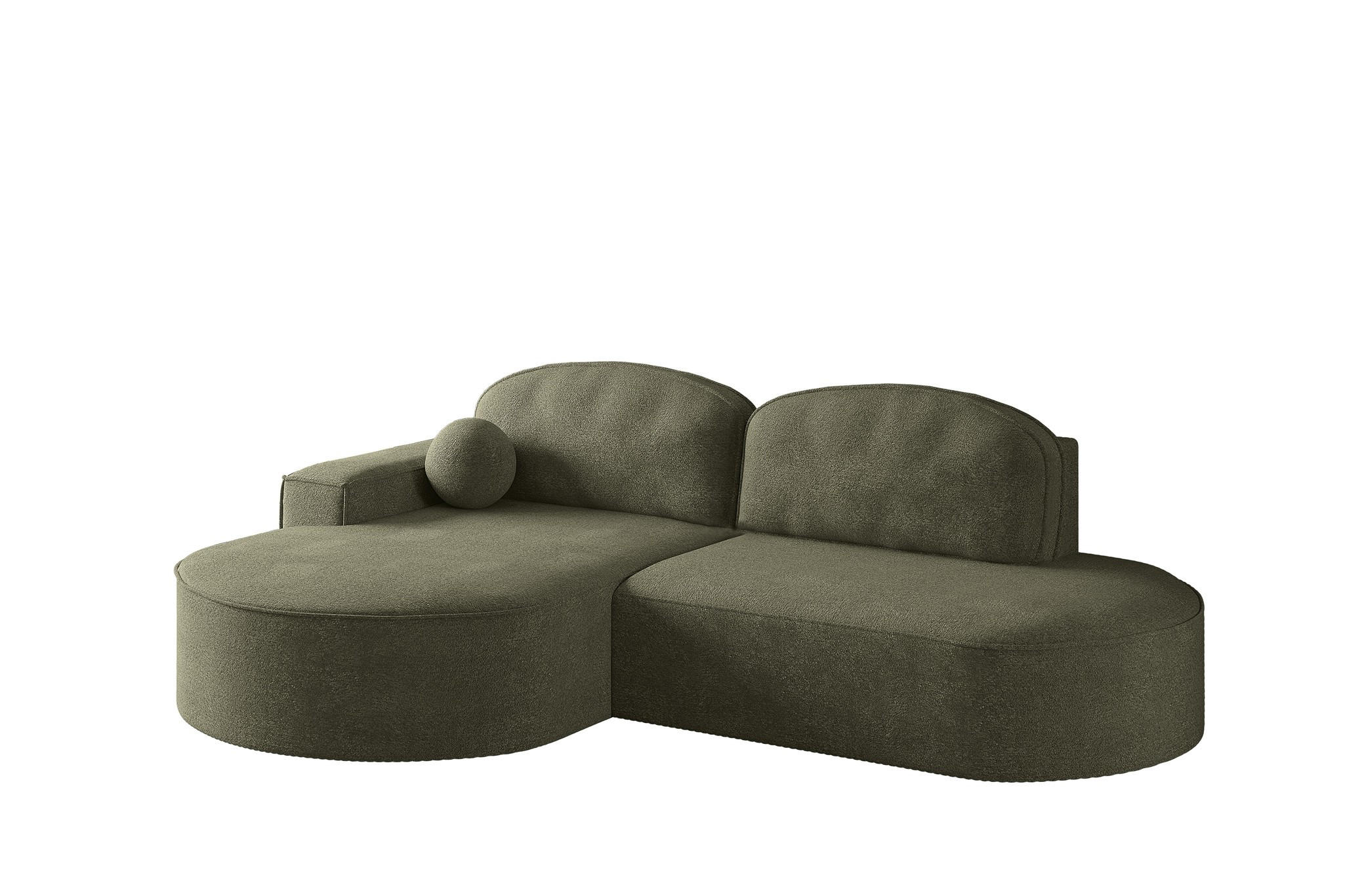 Fun Möbel Ecksofa Grün 278x179 cm