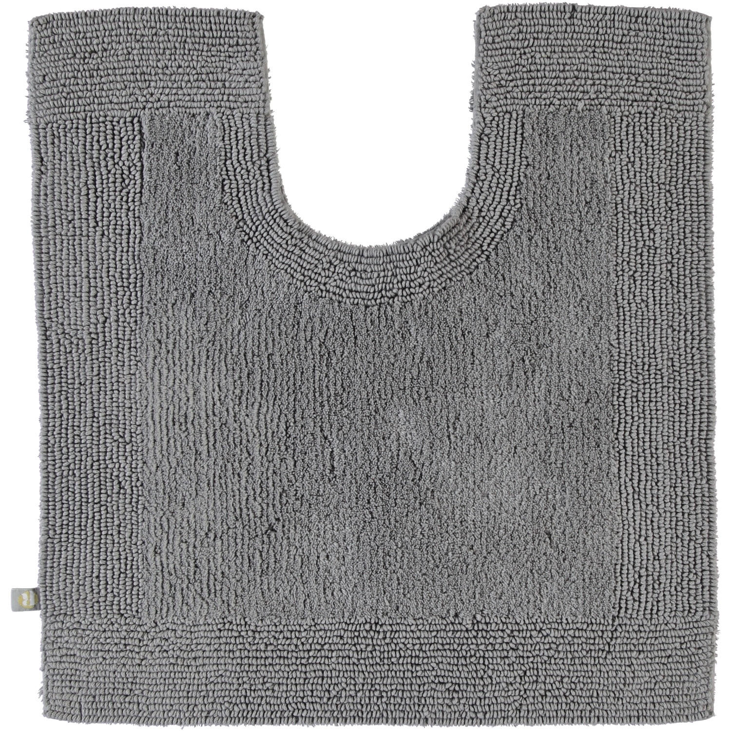 WC-VORLEGER PRESTIGE KIESEL - 85 - Grau, Textil (60/60cm) - Rhomtuft