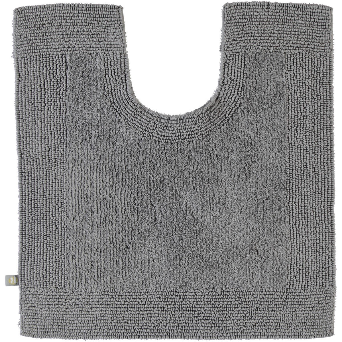WC-VORLEGER PRESTIGE KIESEL - 85 - Grau, Textil (60/60cm) - Rhomtuft