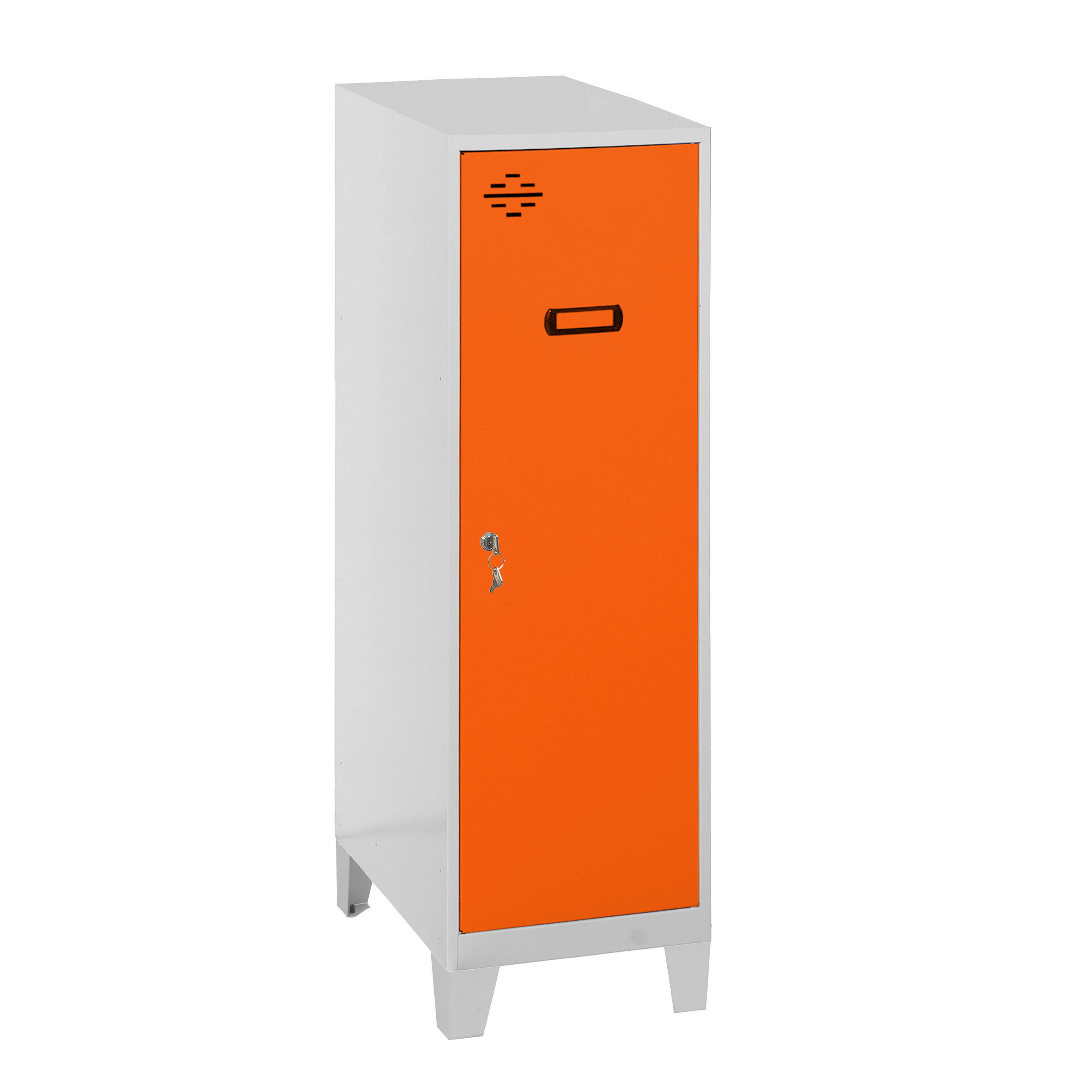 Proregal Schliessfachschrank Orange 30x101.5x50 cm