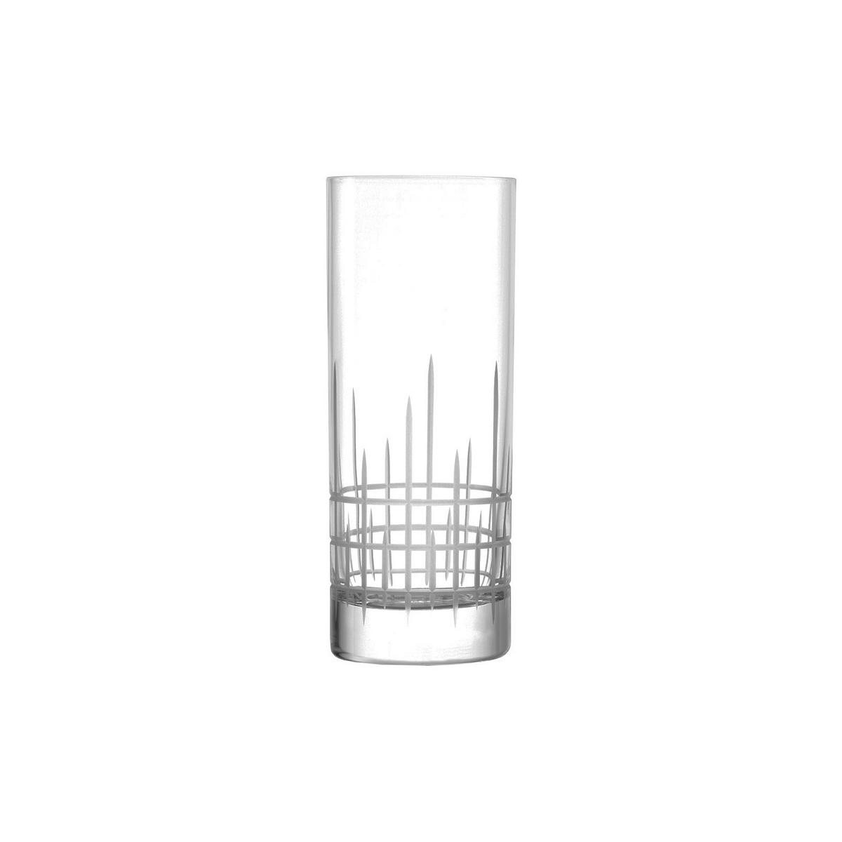 LONGDRINKBECHER New York Bar Manhattan transparent 405 ml 6er Set - Transparent, Glas (0.405L) - Stölzle Lausitz