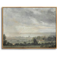 LEINWANDBILD mit Rahmen Holz 60 x 90 cm Naturlandschaft - Multicolor, Holz (60/0.5cm)
