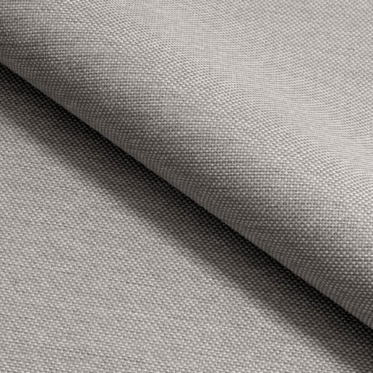 POLSTERBETT LUX Tokio mit Kopfteil, 140 x 200 cm, Doppelbett mit Lattenrost aus Holz, Strukturstoff Grau, Füße in Farbe: Braun - Grau, Holz/Textil (140/200cm) - Alpi-Möbel